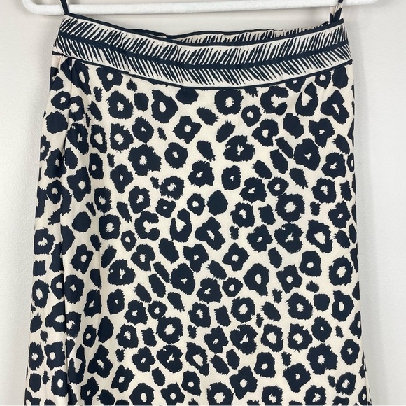 Gretchen Scott Designs Black and White Leopard Midi Skirt - Picture 3 of 8